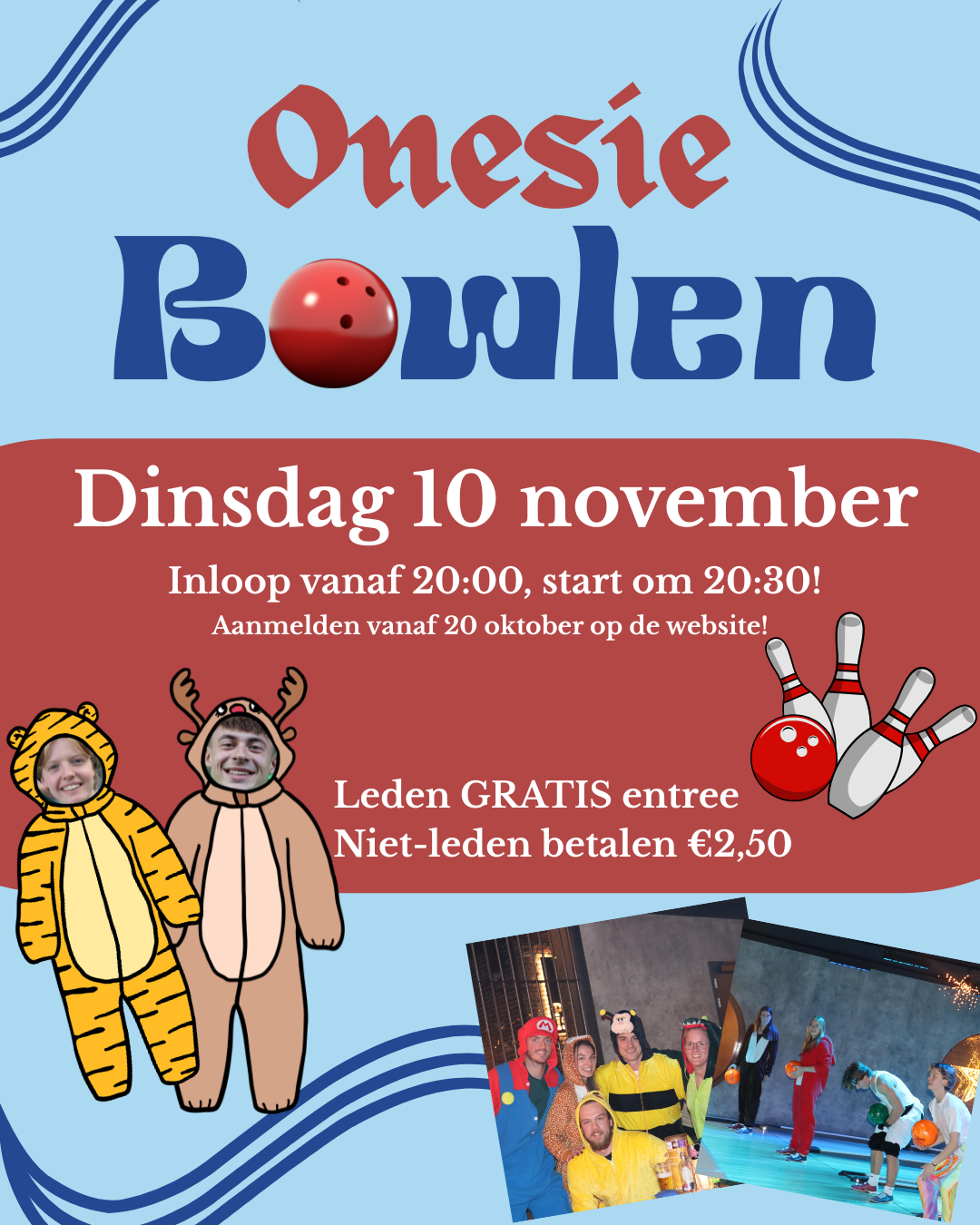 Lustrum onesiebowlen