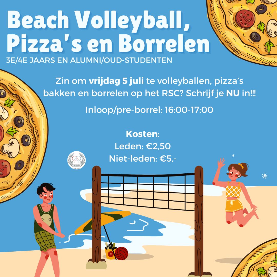 Beachvolleybal & Pizza 